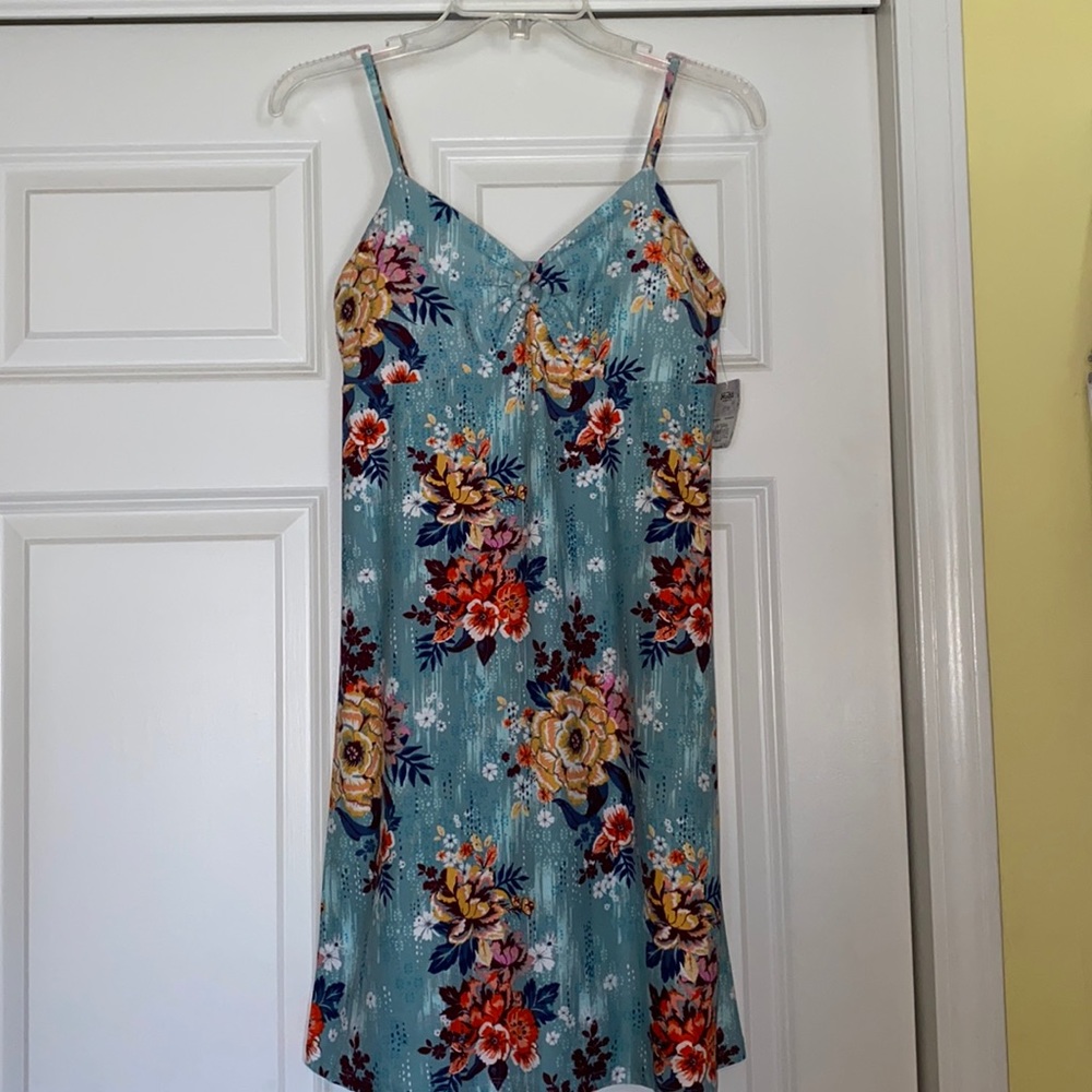 Mudd floral stretchy sundress NWT